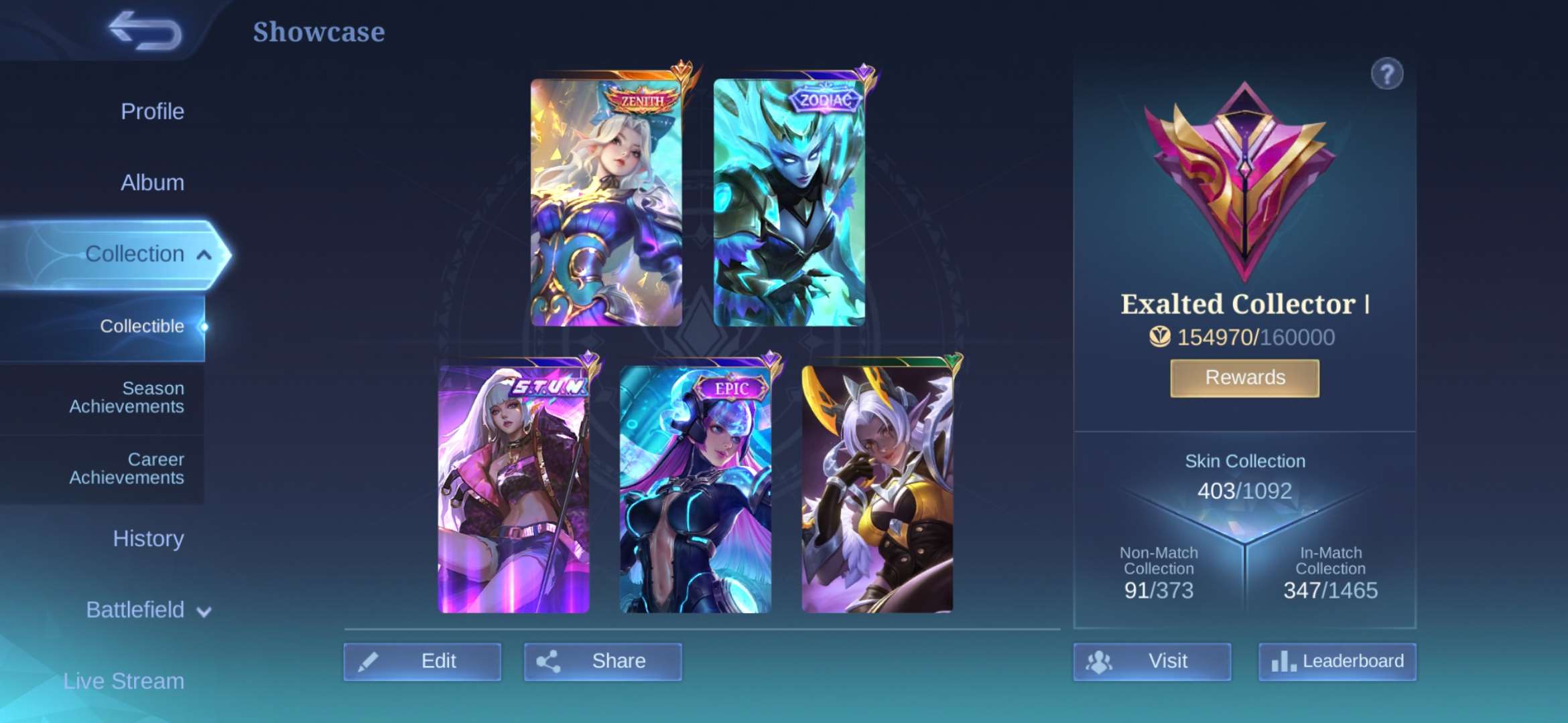 продажа аккаунта к игре Mobile Legends
